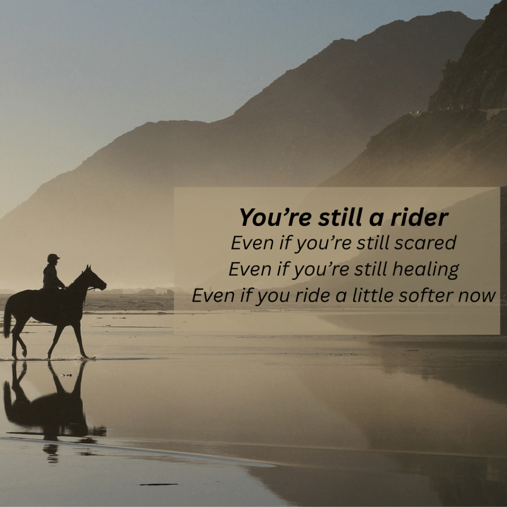 Getting Back On: Riding After a&nbsp;Fall